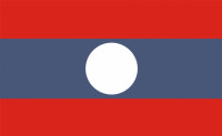 Laos flag 90 x 150 cm