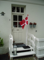 Fødselsdagsflagstang på 180 cm