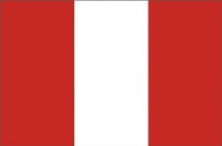 Peru flag 90 x 150 cm