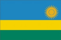 Rwanda flag 90 x 150 cm