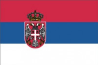 Serbien flag 90 x 150 cm