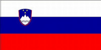 Slovenien flag 90 x 150 cm