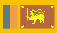 Sri Lanka flag 90 x 150 cm