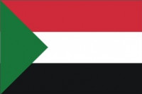 Sudan flag 90 x 150 cm