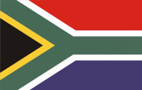 Sydafrika flag 90 x 150 cm