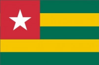 Togo flag 90 x 150 cm