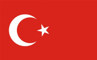 Tyrkiet flag 90 x 150 cm
