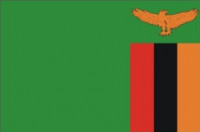Zambia flag 90 x 150 cm
