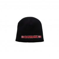 Danmark Beanie med 3D broderi