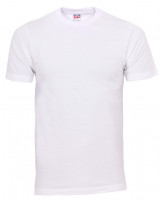 Billig hvid t-shirt