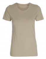 Womens Work Wear T-shirt sandfarvet (sand)