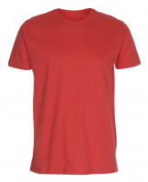 Mens Fitted T-shirt Varm rød (warm red)