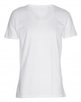 Mens Tee Deep Cut T-shirt hvid (white)