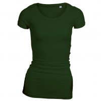 Long Stretch T-shirt Skovgrøn (forest green)