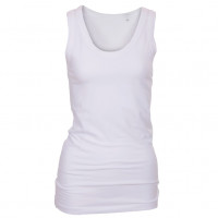 Long Stretch Top hvid (white)