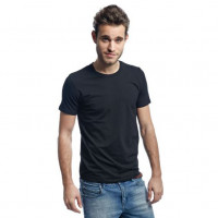 Mens Stretch T-shirt sort (black)