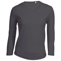 Lady Style 3Q T-shirt sort (black)