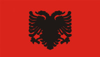 Albanien flag 90 x 150 cm