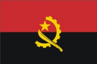 Angola flag 90 x 150 cm