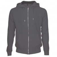 Hooded Zip Sweat Hættetrøje sort (black)