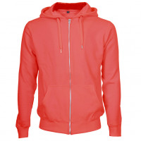 Hooded Zip Sweat Hættetrøje rød (red)