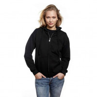 Bargain Hooded Zip Sweat Hættetrøje sort (black)