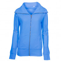 Lady Zip Sweat Sweatshirt Lys turkis (light turquoise)