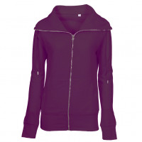 Lady Zip Sweat Sweatshirt lilla (violet)