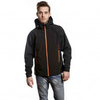 Vancouver Softshell Jakke sort (black)