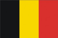 Belgien flag 90 x 150 cm