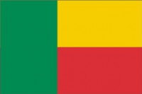 Benin flag 90 x 150 cm