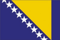 Bosnien & Herzegovina flag 90 x 150 cm
