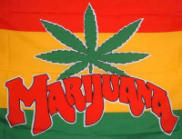 Marijuana flag