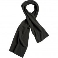 Fleece halstørklæde i sort