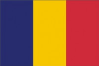 Tchad flag 90 x 150 cm