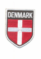 Danmarksflag som broderimærke