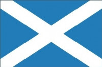 Skotsk national flag
