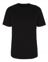 Lang t-shirt til mænd i sort