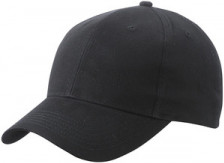 Billig kasket i sort Cap 6 paneler Sort