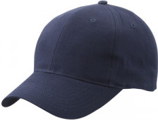 Billig kasket i marine blå Cap 6 paneler Marine blå