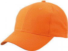 Billig kasket i orange Cap 6 paneler Orange