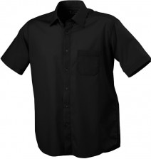 Kortærmet skjorte sort