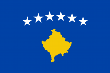 Kosovo flag 90 x 150 cm Kosovo flag 90 x 150 cm