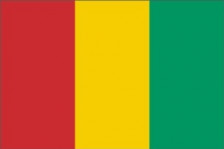 Guinea flag 90 x 150 cm