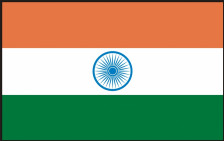 Indien flag 90 x 150 cm