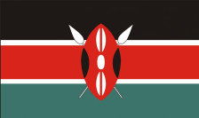 Kenya flag 90 x 150 cm