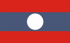 Laos flag 90 x 150 cm