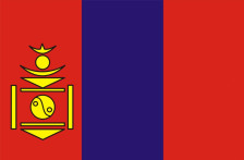 Mongoliet flag 90 x 150 cm Mongoliet flag 90 x 150 cm