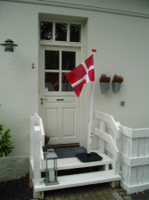 Fødselsdagsflagstang til at fejre fødselsdage og andre lignende  Fødselsdagsflagstang på 180 cm