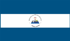 Nicaragua flag 90 x 150 cm Nicaragua flag 90 x 150 cm